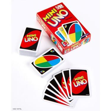 Imagem de Kit Mini Jogo de Cartas Uno em Papel 4 e 5 X 7 X 2 e 5 cm com 12 Caixinhas para Lembrancinha OEM