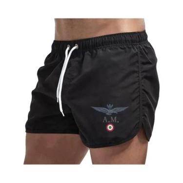 Imagem de Shorts De Natação Masculinos De Secagem Rápida E Respiráveis Com Estam