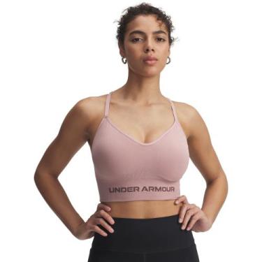 Imagem de Top de Treino Under Armour Vanish Seamless Low Bra, Rosa, P