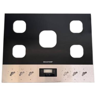 Imagem de Mesa Tampo Vidro Fogão Brastemp BYS5VCR 5 Bocas Original
