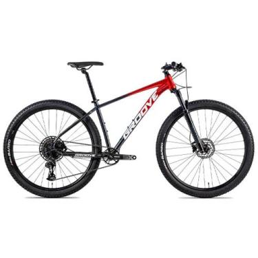 Imagem de Bicicleta Groove Ska 90.1 17 12v aro 29 Vermelho/Grafite