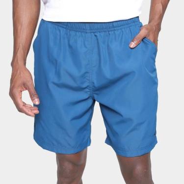 Imagem de Bermuda Mizuno Tennis Masculina, Azul, Preto, P