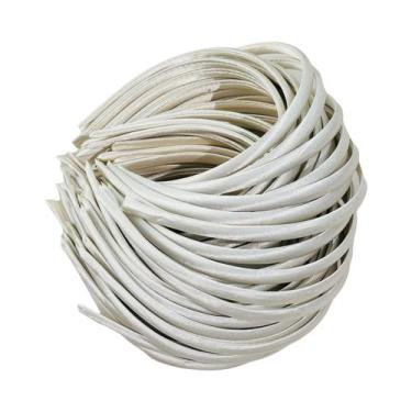 Imagem de Faixas De Cabelo De Plástico De Cetim De 1cm Para Mulheres E Crianças,
