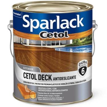 Imagem de Verniz Cetol Deck Antiderrapante 3,6 Litros Semi Brilhante - 15203086 