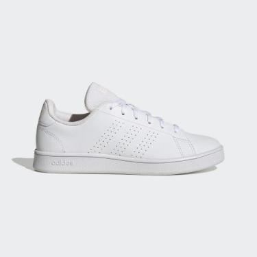 Imagem de Tênis Casual Feminino Advantage Base Court Adidas Branco, White, 34
