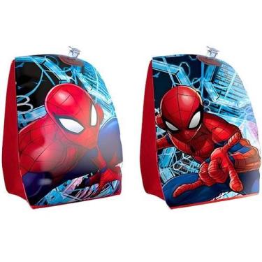 Imagem de Boia de Braço Inflavel Infantil 18x14cm Homem Aranha Marvel - ELITOYS,