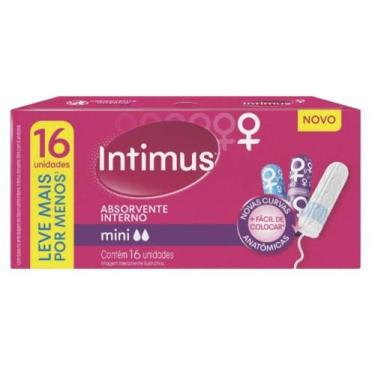 Imagem de Absorvente Interno Mini Intimus 16 Unidades