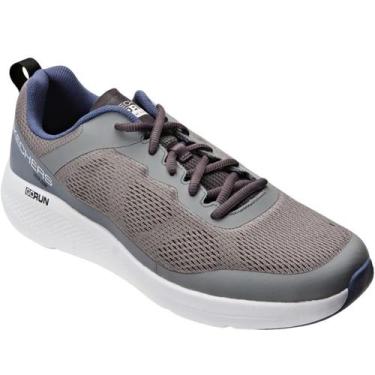 Imagem de Tênis Masculino Corrida Ultra Go Run Elevate 894339 Skechers, Cinza, 3