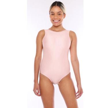 Imagem de Maiô Body Pearl Cor: Rosa Claro - SAND, 4