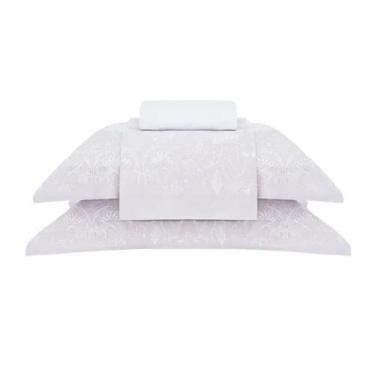 Imagem de Jogo de Cama Queen Cetim 300 Fios Bud Vision Amelie Buddemeyer