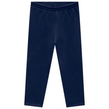 Imagem de Calça Legging Kyly 107633 Infantil Básica Cotton T. 04/16, 04, 6826, A