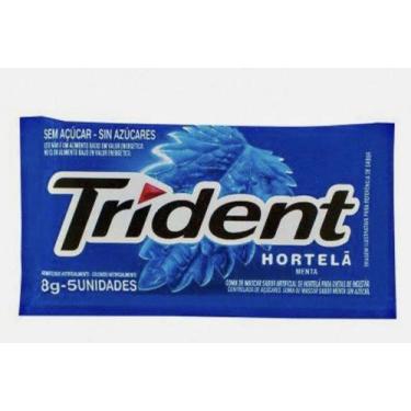 Imagem de Chiclete Trident sabor hortelã  5unid  8gr