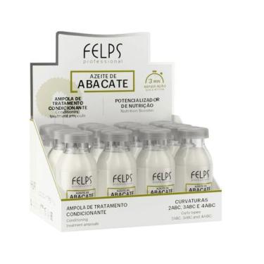 Imagem de Kit 12 Felps - Ampola de Tratamento Azeite de Abacate 15ml