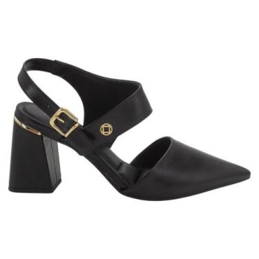 Imagem de Sapato Feminino Bebecê T7012-022 - Preto, Preto, 38