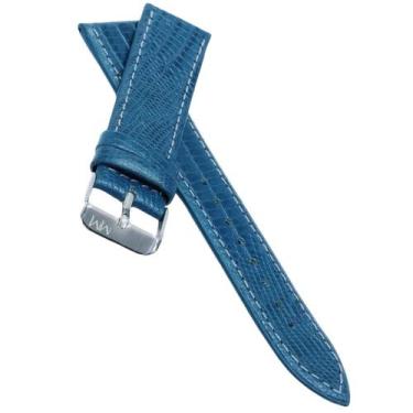 Imagem de Pulseira Relógio Couro Com Estampa Lezard, Marry Montan.LC97, 22 mm, A