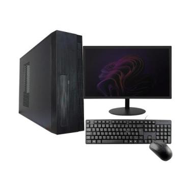 Imagem de Computador Completo Intel i3 Memória 8Gb SSD 240Gb Monitor 19" - AMORI