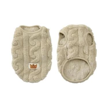 Imagem de Suéter De Fleece Para Gatos E Cães Pequenos, Roupas Quentes E Fofas Pa