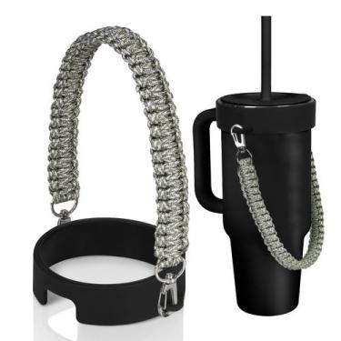 Imagem de Alça Trançada com Glitter Greant para Copo Térmico 40oz e 32oz