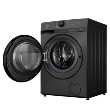 Imagem de Lava e Seca Midea 11kg MF201 Titanium Slim HealthGuard Conectada, 110V