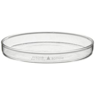 Imagem de Placas de Petri Corning Pyrex de Vidro Borossilicato 5,5 cm Pacote com