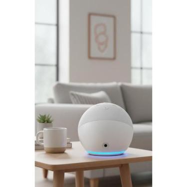 Imagem de Smart Speaker 5ª Geração Branco - Sua Casa Conectada - Congratulations