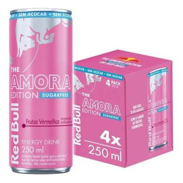 Imagem de Pack de 4 latas Red Bull Energético, Amora Edition, Frutas V