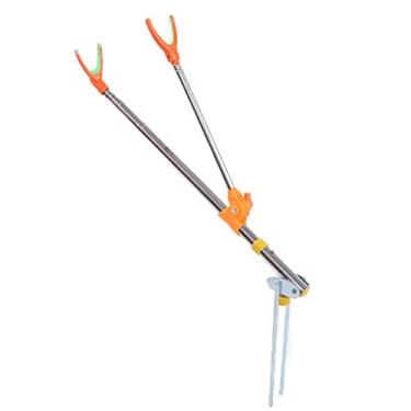 Imagem de Suporte para vara de pesca, suporte multifuncional para vara telescópica livre Estável durável Grosso duro para caixa de pesca para passatempo de pesca(1,5 milhões)