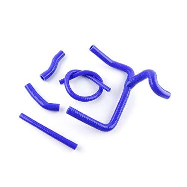 Imagem de LUXERAD Tubo de refrigeração de 3 camadas de 4,5 mm de desempenho de silicone para CR250R HO NDA 2001 (LOTE A) CR 250 R 01 (Azul)