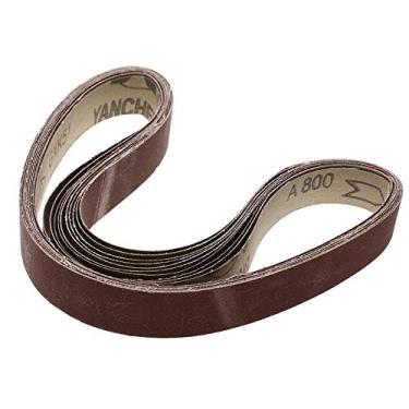 Imagem de 20 pcs Cintos de lixamento 760x25mm 60-1000 grão tira de óxido de papel abrasivo para madeira de lixamento de metal ferramentas abrasivas YYDFPIIA (Grit : 20Pcs P120)