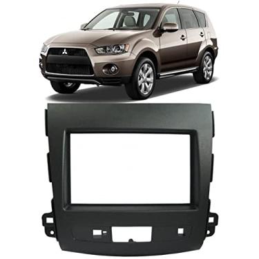 Imagem de Moldura De Painel 2 Din Outlander 2008 2009 2010 2011 2012 Para CD DVD 2 Dins