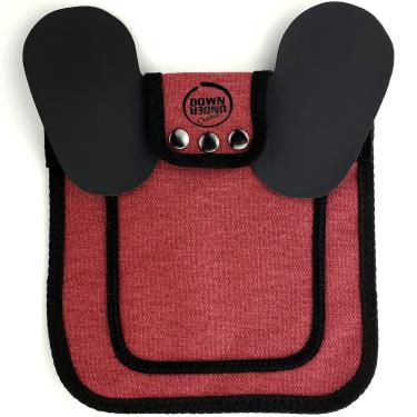 Imagem de Sela de frango premium sob o ar livre com alças ajustáveis para servir em galinhas pequenas, médias e grandes, protetora, avental, suprimentos, acessórios de cuidados, produtos e equipamentos (bordô)