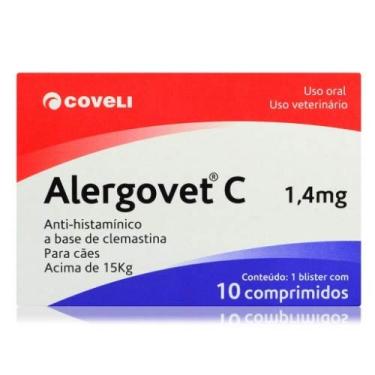 Imagem de Alergovet C 1,4mg - 10 comprimidos