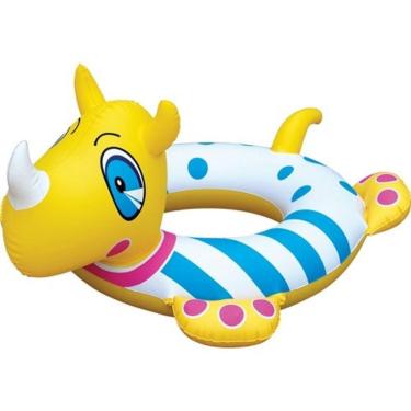 Imagem de Boia Inflável Redonda Bichinhos Rinoceronte - Mor