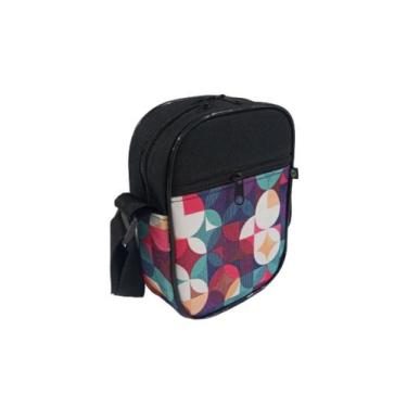 Imagem de Shoulder Bag Mini Bolsa Tiracolo Pochete Necessaire Feminina Colorida