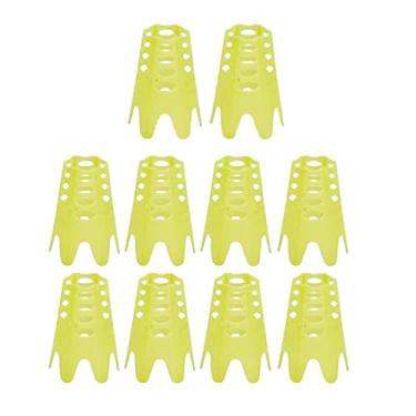 Imagem de Tachiuwa Tees de Golfe Profissionais Reutilizáveis E Duráveis Simuladores de Golfe para Jardim Ao Ar Livre Suprimentos para de Golfe, Amarelo