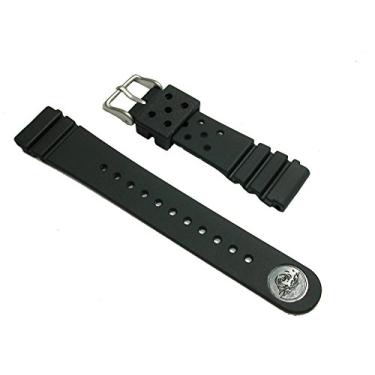 Imagem de Seiko 22 mm Largura Diver para pulseira de relógio de uretano DAL1BP