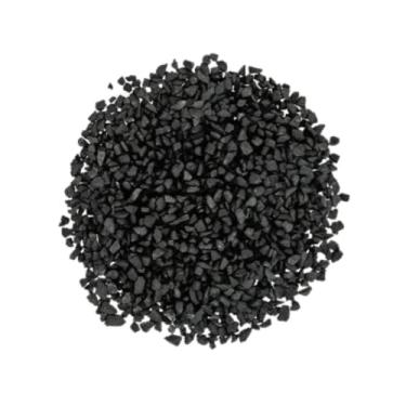 Imagem de Cascalho de Areia preta para decoração de aquário 5kg Substrato aquário plantado