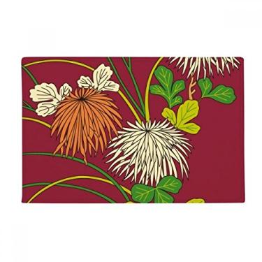 Imagem de DIYthinker Tapete para porta de banheiro com pintura de cultura japonesa, tapete antiderrapante