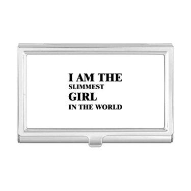Imagem de Estojo com porta-cartões I AmThe Slimmest Girl