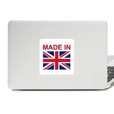 Imagem de Adesivo de vinil paster para laptop Made in United Kingdom Country Love para decoração de PC