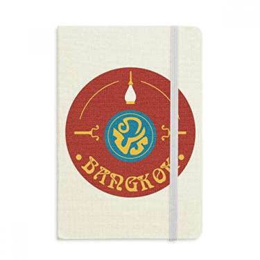 Imagem de Caderno com proteção de personagem especial da cultura da Tailândia, capa dura oficial, diário clássico