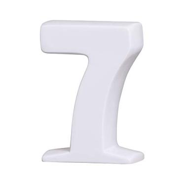Imagem de Numero Sete Ceramicas Pegorin Branco