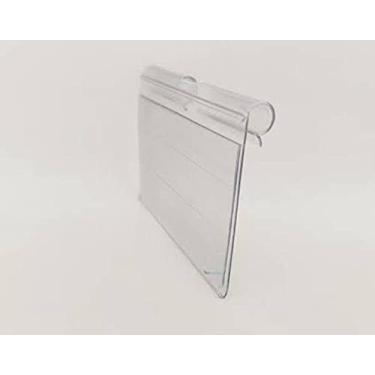 Imagem de ETIQUETA PVC PARA GANCHO PORTA PREÇO DE PAINEL CANALETADO 50 PÇS