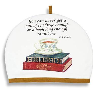 Imagem de Alice's Cottage Teacup and Books Cotton Tea Cosy Cosy