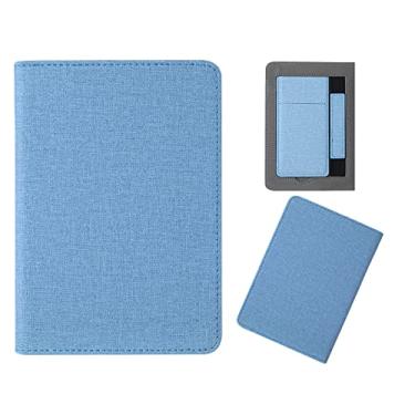 Imagem de Capa fino para Kindle Paperwhite 5ª/6ª/7ª/10ª geração(6 polegadas, versão 2012/2013/2015/2018), Estojo caso em pé couro PU com ativação/repouso automático e alça de mão