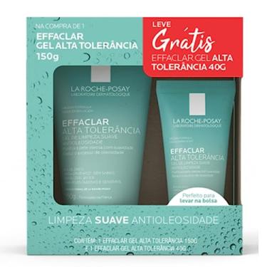 Imagem de Kit La Roche Posay Effaclar Gel de Limpeza Facial Alta Tolerância 150g + 40g