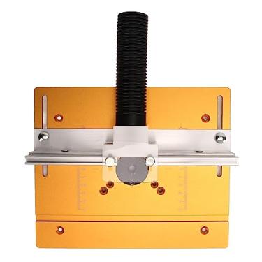 Imagem de Mesa de Roteador Placa de Inserção Bancada Máquina de Gravação Placa Giratória Máquina de Aparar Placa Giratória Ferramenta Auxiliar para Marcenaria Modelo de Placa de Inserção