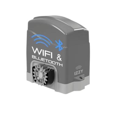 Imagem de Motor Inteligente Wi-Fi Para Portões Deslizantes Alexa e Google Izzy Trino 300 - Agl 220V