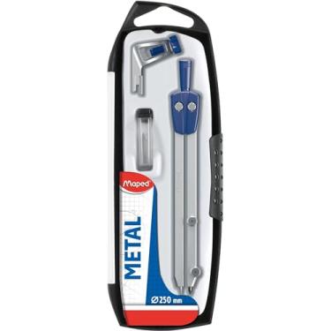 Imagem de Compasso 3 Peças, Maped, Start, 197512, Cinza