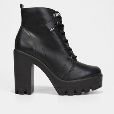 Imagem de Bota Coturno Via Marte Salto Alto Feminina-Feminino